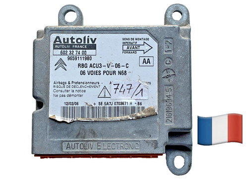 9659111980 calculateur airbag - calculateur,