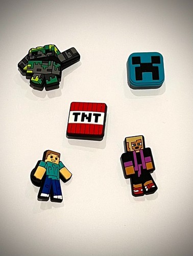 Lot charms minecraft steve - lot,