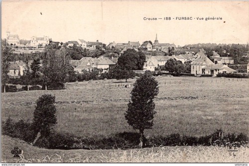 S22105 cpa fursac vue - fursac,