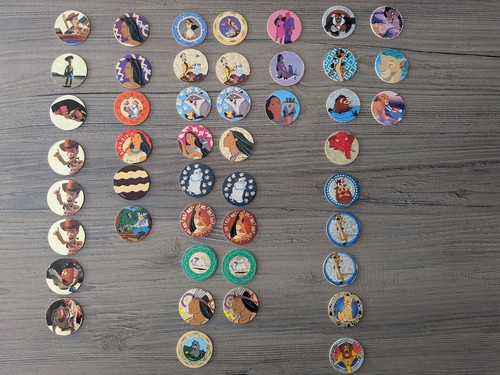 Lot pogs disney - lot,