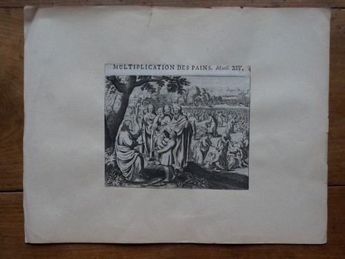 Gravure originale bible - gravure,