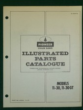 PIONEER MODELS 11-30, 11-30GT