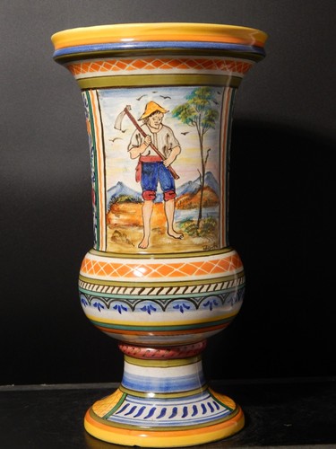 Vase céramique émaillée - en,
