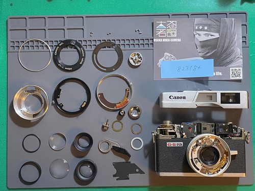 Canon canonet ql17 giii argent - ql17,