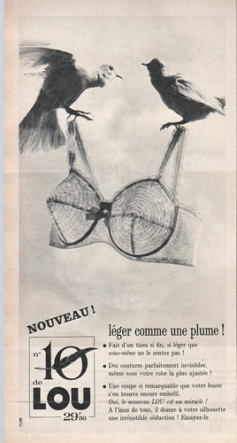 Publicite presse lingerie - de,
