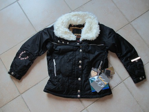 Veste blouson ski poivre blanc - veste,