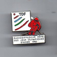 Pin's MEDIA TDF JO Albertville 92