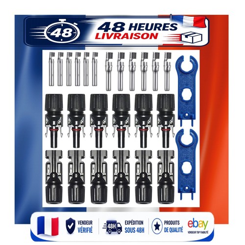 Paires connecteurs solaires - paires,