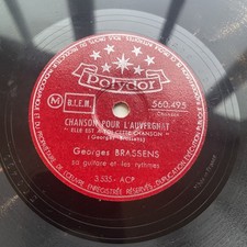 78 RPM - Georges BRASSENS-