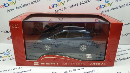 Seat altea bleu - seat, 1:43