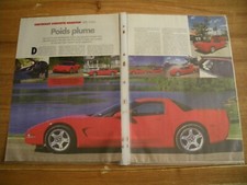 BREF ESSAI........... CHEVROLET CORVETTE HARDTOP.....................