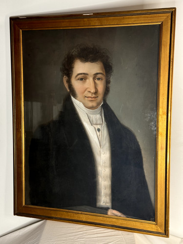 Tableau portrait pastel - tableau,