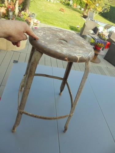 Ancien rustique tabouret - tabouret, de