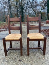 2 Chaises Vintage Rustique