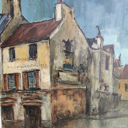 Tableau montmartre paris - tableau,