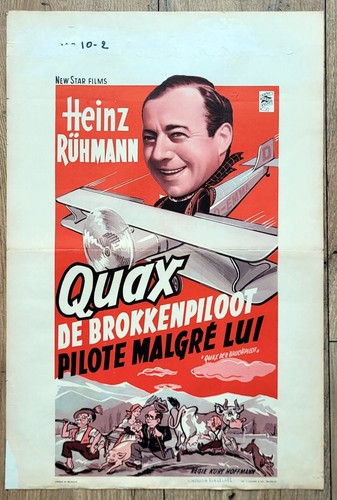 Belgian poster quax der - belgian,