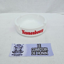 KRONENBOURG : Cendrier Publicitaire Kronenbourg Diamètre 10 cm - Bar - Terrasse