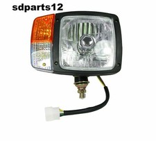 Phare Avant Côté Droit 12/24V Universel Ampoules H4 Clignotant Tracteur Pelle