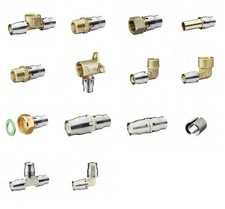 ALPEX PLUS Raccords Pour Eau Potable, Chauffage, Adaptateur De Pression En T