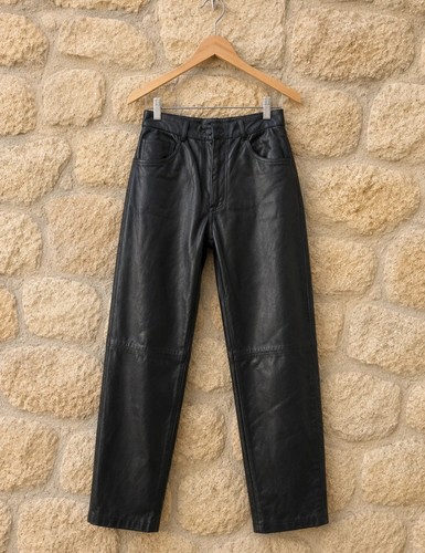 Pantalon 100 cuir fendi - cuir,