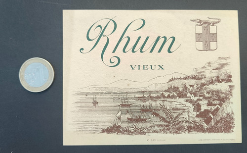Ancienne étiquette vieux - ancienne,