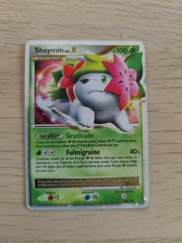 Carte pokémon shaymin - pokémon, niv