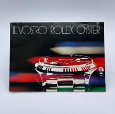 Rolex Livret De Fourniture Montre "Votre Rolex Oyster" Italien 1980 - 2008