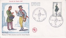 Enveloppe 1er jour Journée du