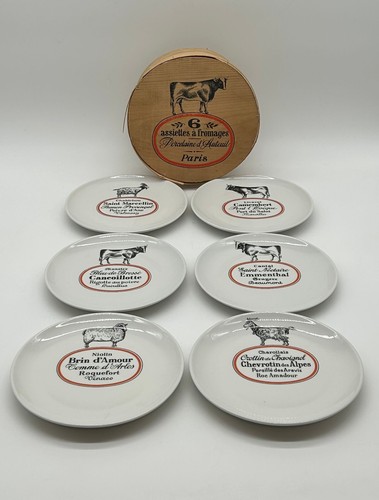 Assiette fromage porcelaine - a,