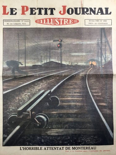 Montereau 1930 accident de - en,
