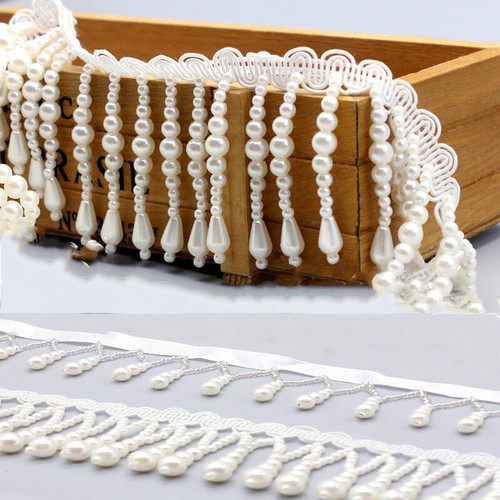 Franges perles fausse perle - en,