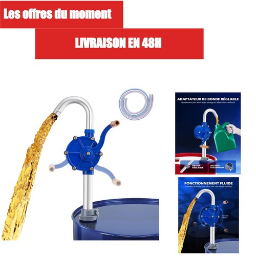 Pompe manuelle carburant 200l - carburant,