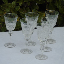 Service de 6 verres à eau en