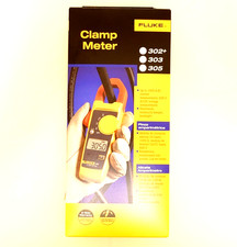 Fluke 302+ AC400A Pince Meter Testeur AC/DC Volt Amp Multimètre Valeur moyenn...