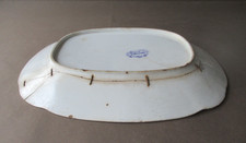 Plat en faïence " raccommodé