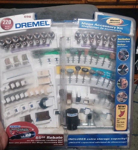 Dremel kit with 220 - dremel,