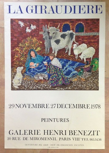 Giraudiere affiche - giraudiere,