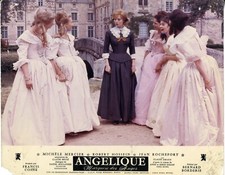 *Michèle Mercier Angélique marquise des Anges photo cartoline originale vintage