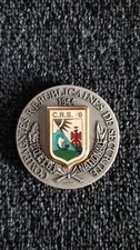Médaille de table bureau Compagnies républicaines de Sécurité CRS 6 Delsart