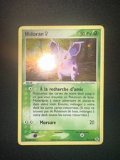 Carte Pokemon Nidoran 70/112 Holo Ex Rouge Feu Vert Feuille Français