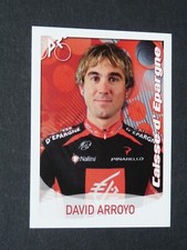 #36 DAVID ARROYO CAISSE D'EPARGNE CYCLISME PANINI SPRINT 09 TOUR FRANCE