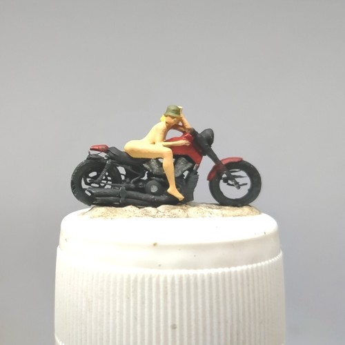 Lady motorcycle biker - lady, #7