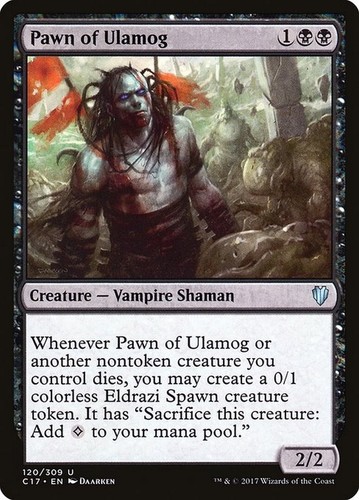 Rush francais pion ulamog - rush, d'ulamog