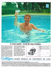 PUBLICITE  1969   CULLIGAN   traitement de l'eau