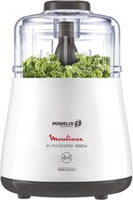 Moulinex Hachoir électrique, 1000 W, Hache, Mixe, Viande, Légumes, Herbes, Ails,