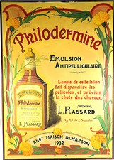 PLASSARD Philodermine GOUACHE