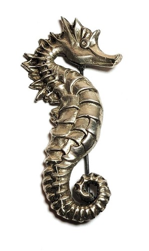 Broche forme hippocampe - forme, de