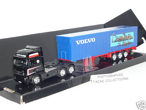 Camion volvo noir - camion,