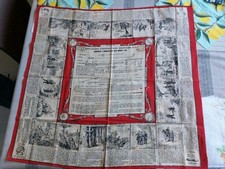 mouchoir d'instruction Militaire  Démontage et  Remontage du Fusil Modèle 1874