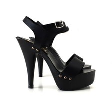 Mules noires made italy - in,
